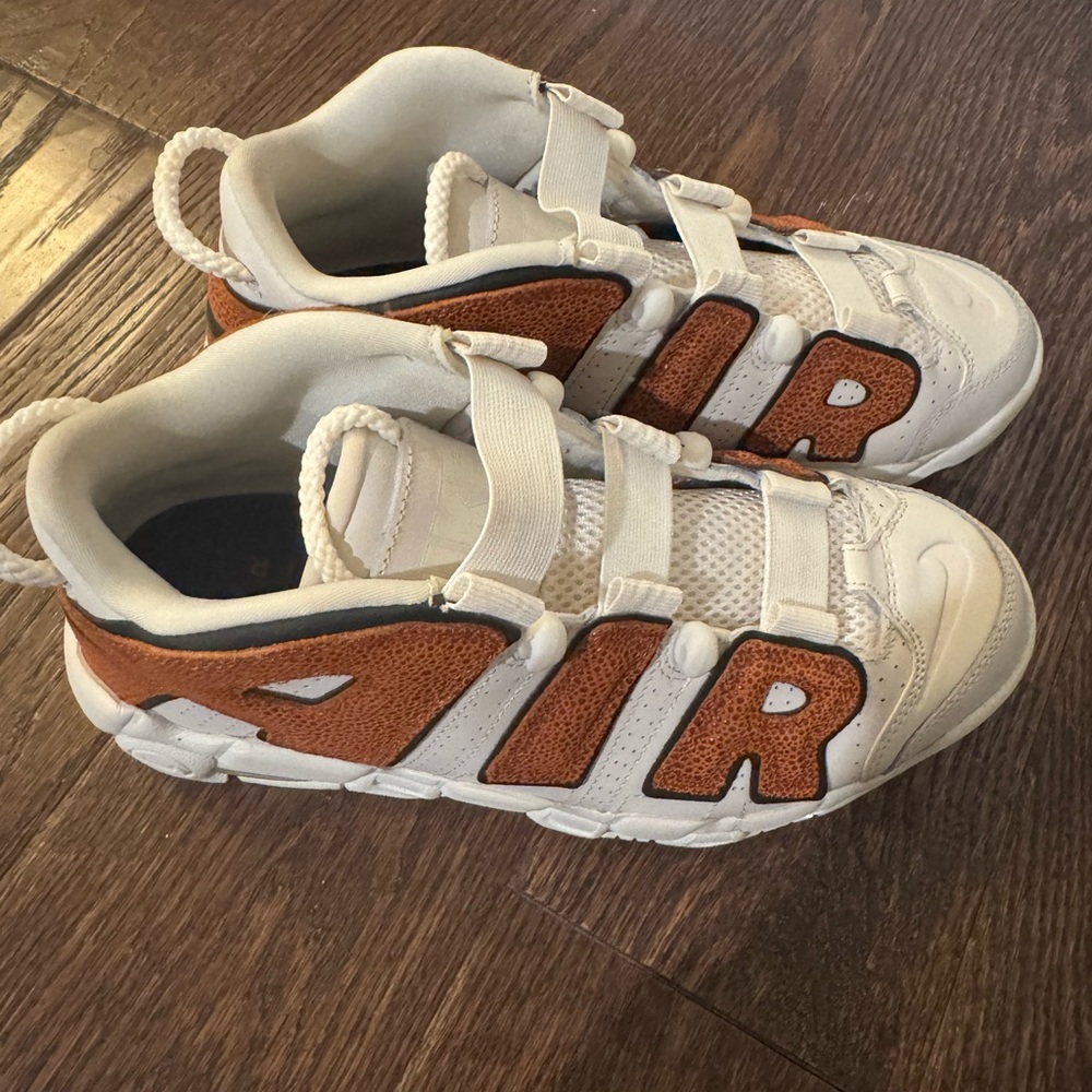 Nike Womens White and Brown Sneakers